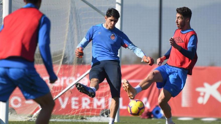 El Girona continua preparant la visita al Bernabéu