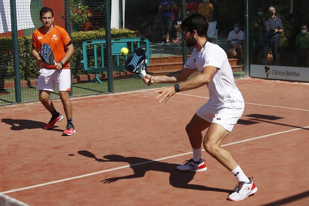 El cordobés Javi Garrido y su pareja