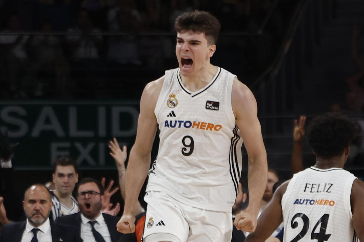 Hugo González, from Real Madrid, will access this summer's NBA draft.