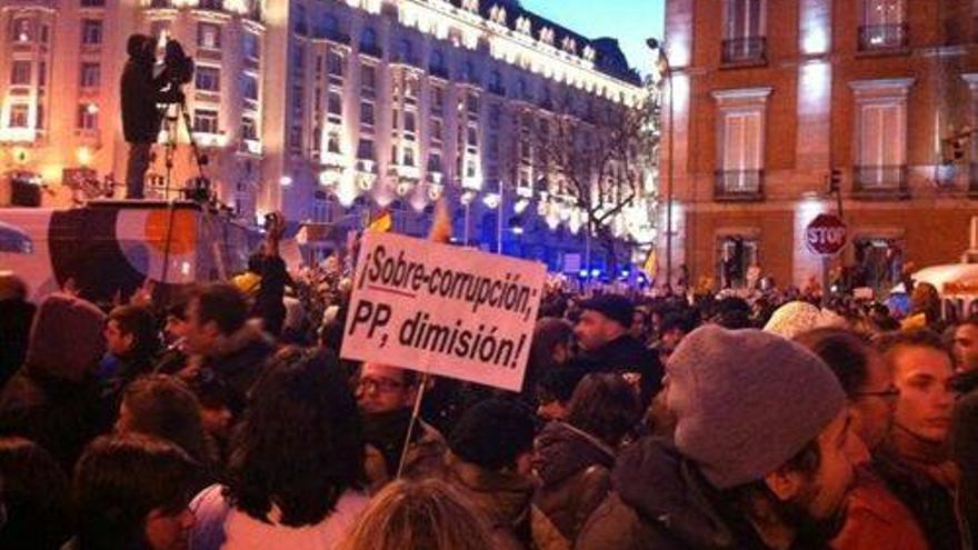 Cuatro de los detenidos tras la marcha ciudadana 23F tienen antecedentes