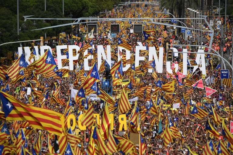 La Diada de Cataluña, en imágenes