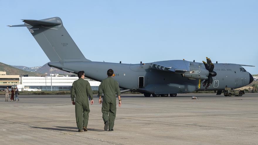 Ejercicio militares &#039;Sirio 2022&#039; en la base aérea de Gando