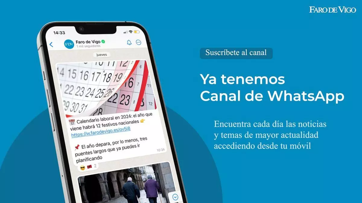 Faro de Vigo lanza su nuevo canal de WhatsApp