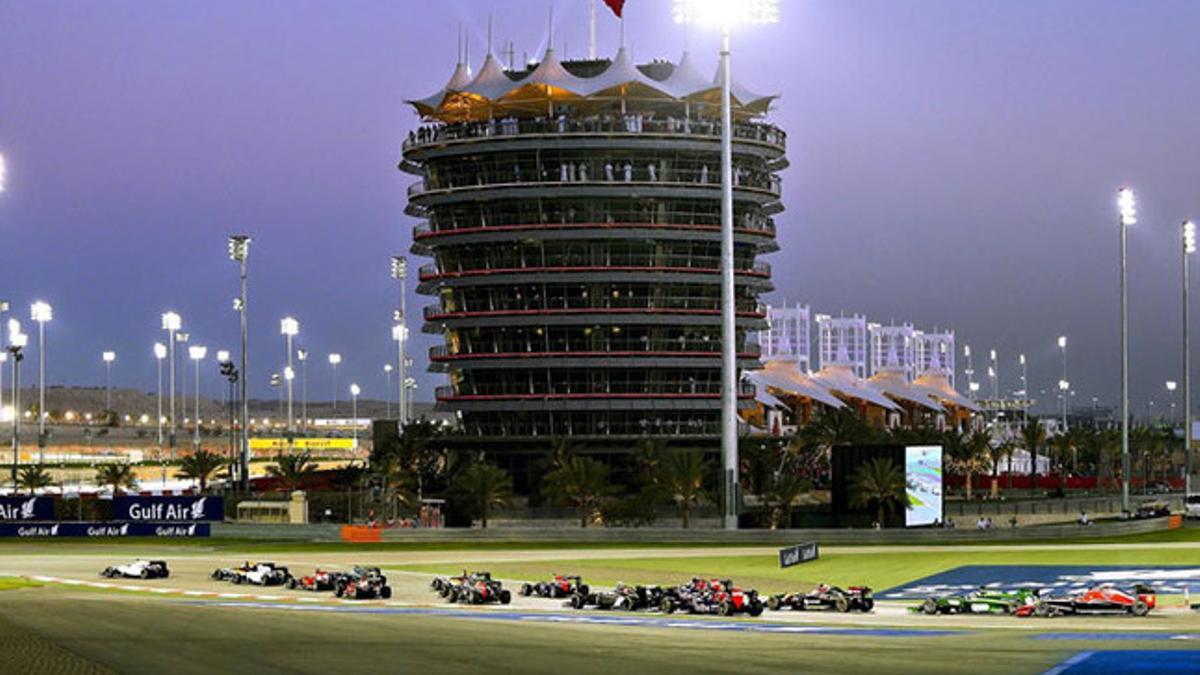 El circuito de Sakhir acoge el GP de Bahrein de F1