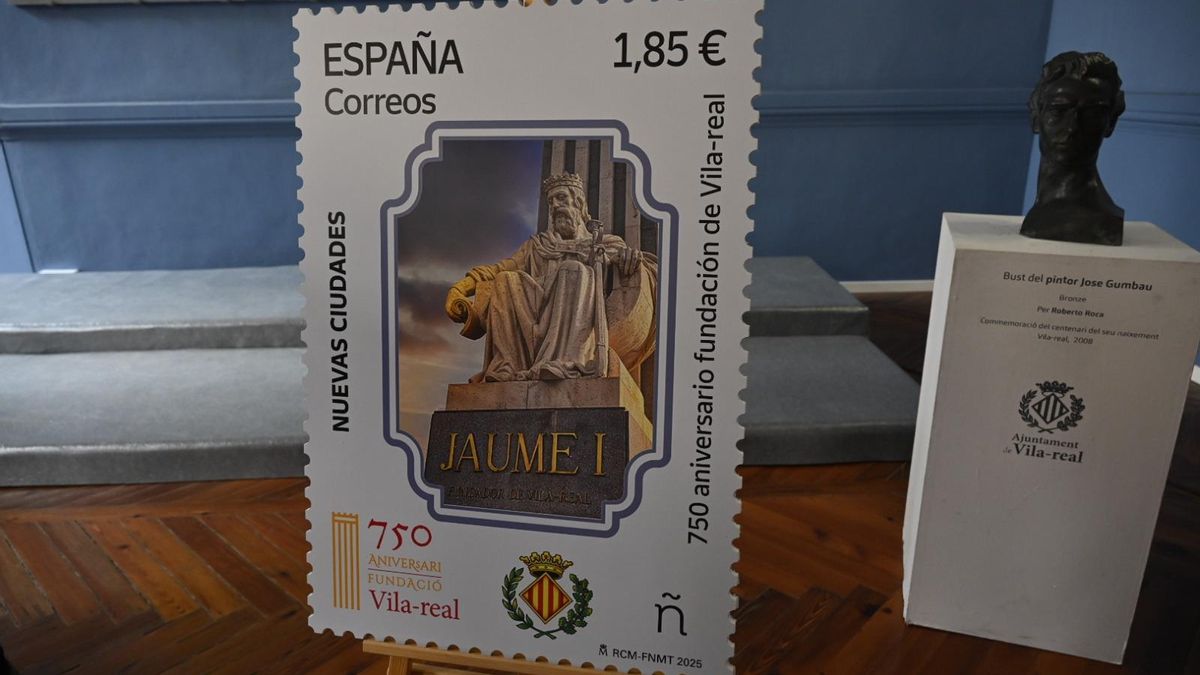 Vídeo: Correos presenta el sello conmemorativo del 750º aniversario de la Vila-real