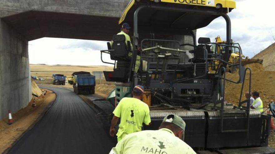 Nuevo puente en la carretera de Cubillos a Moreruela