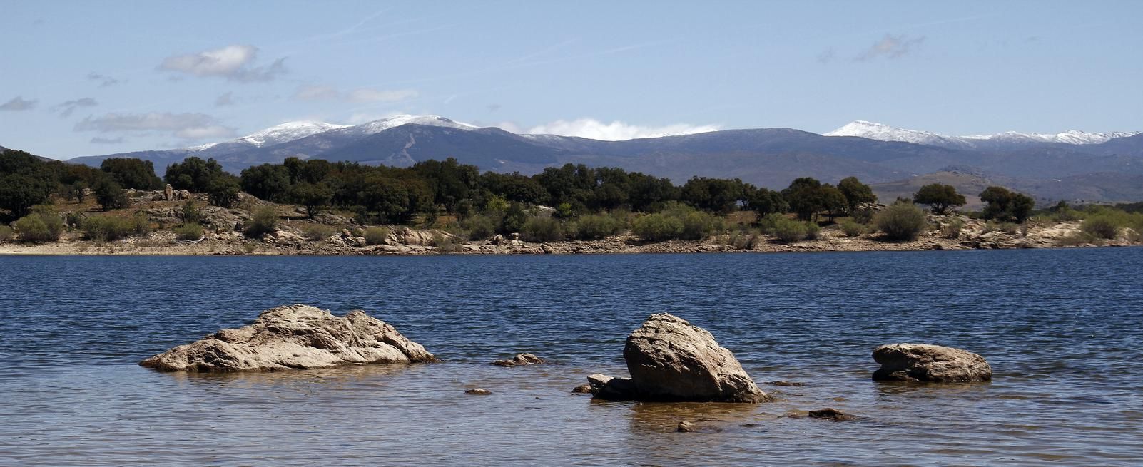 El embalse de Riosequillo, en Buitrago de Lozoya