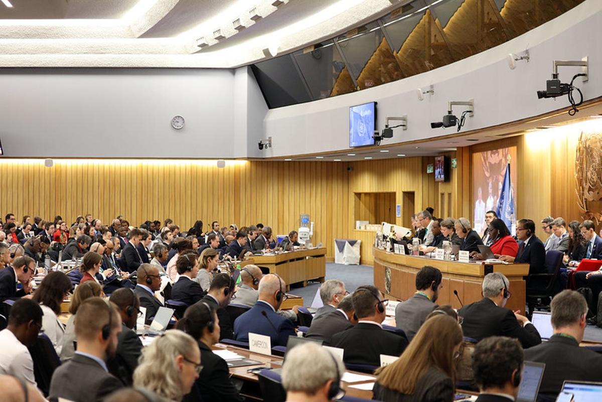 La Organización Marítima Internacional aprueba el marco para gravar las emisiones al transporte marítimo global La Organización Marítima Internacional aprueba el marco para gravar las emisiones al transporte marítimo global