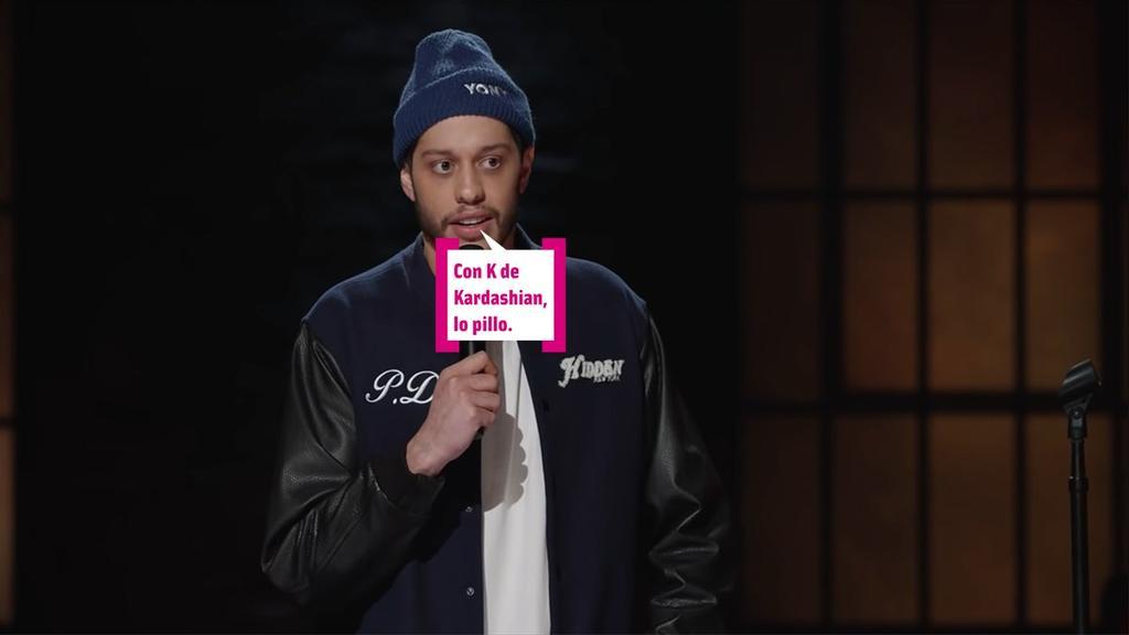 Pete Davidson en su especial de comedia para Netflix