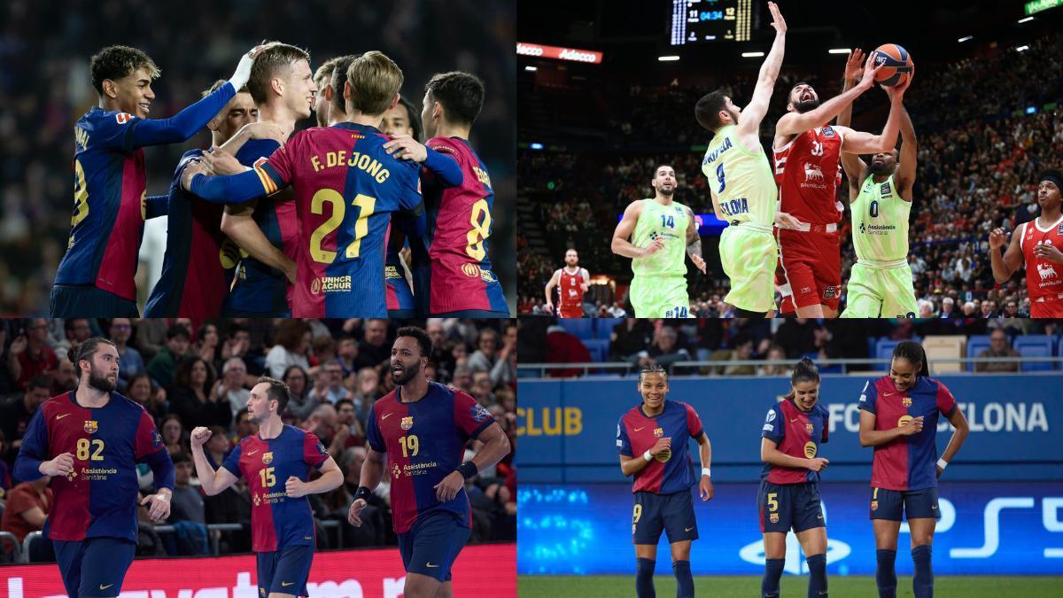 Jueves perfecto para los equipos azulgranas