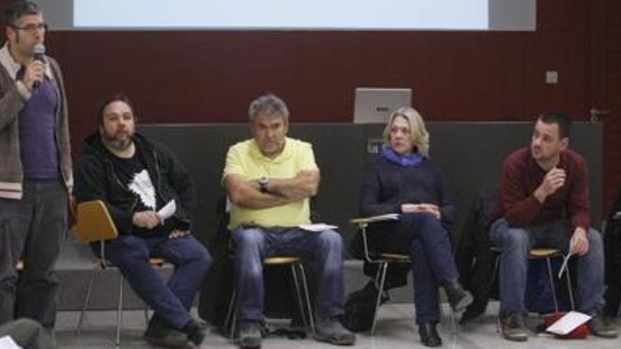 Jordi Navarro amb Gratacós, Granados, Costa, Salellas i Pèlach.