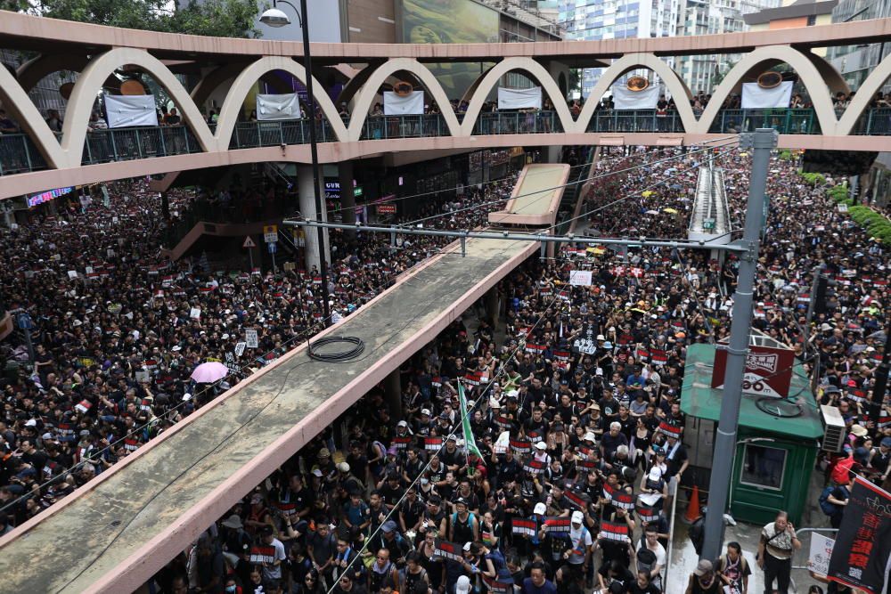 Protestas en Hong Kong por la ley de extradición