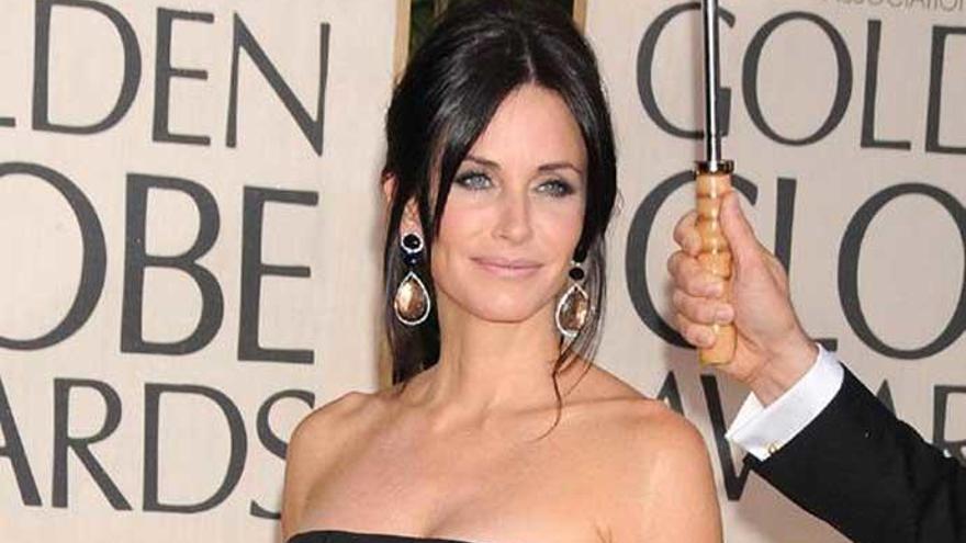 La actriz Courteney Cox.