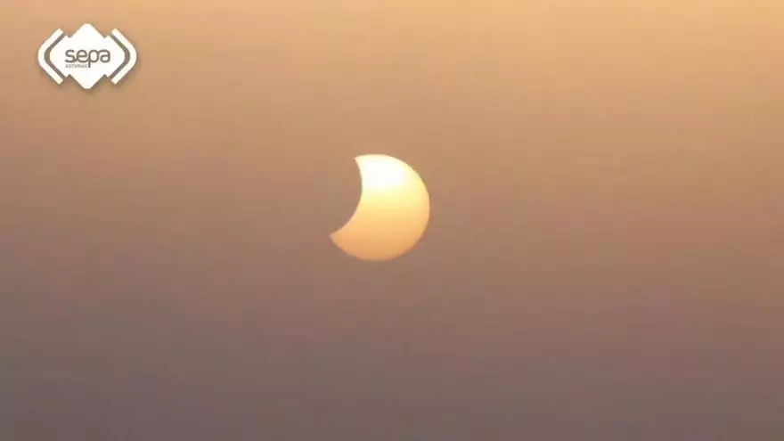 VÍDEO: Las espectaculares imágenes del eclipse grabadas por la Unidad de Drones de SEPA