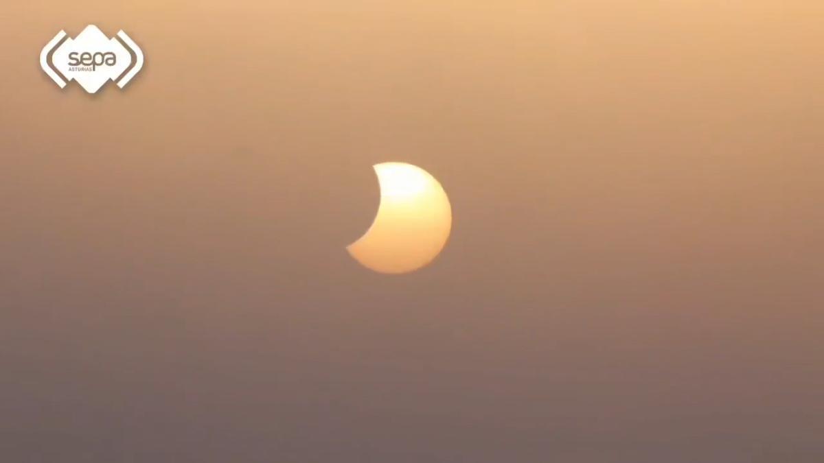 VÍDEO: Las espectaculares imágenes del eclipse grabadas por la Unidad de Drones de SEPA