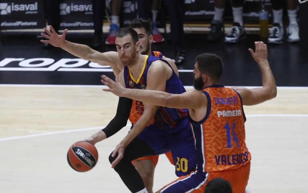 Partido de Euroleague Valencia Basket - FC Barcelona