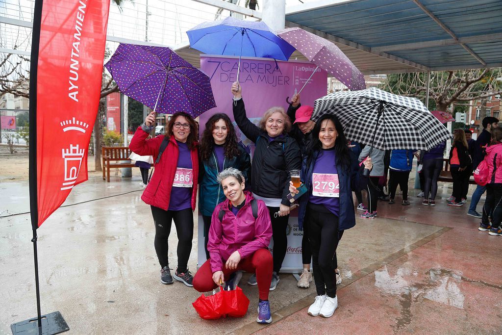 Carrera de la Mujer Murcia 2022: las participantes posan en el photocall