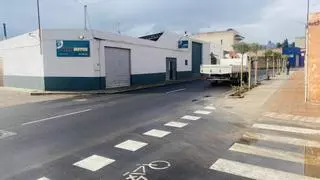 Betxí finalitza el carril bici que enllaça el carrer Vilavella amb l'àrea industrial d'Exagres