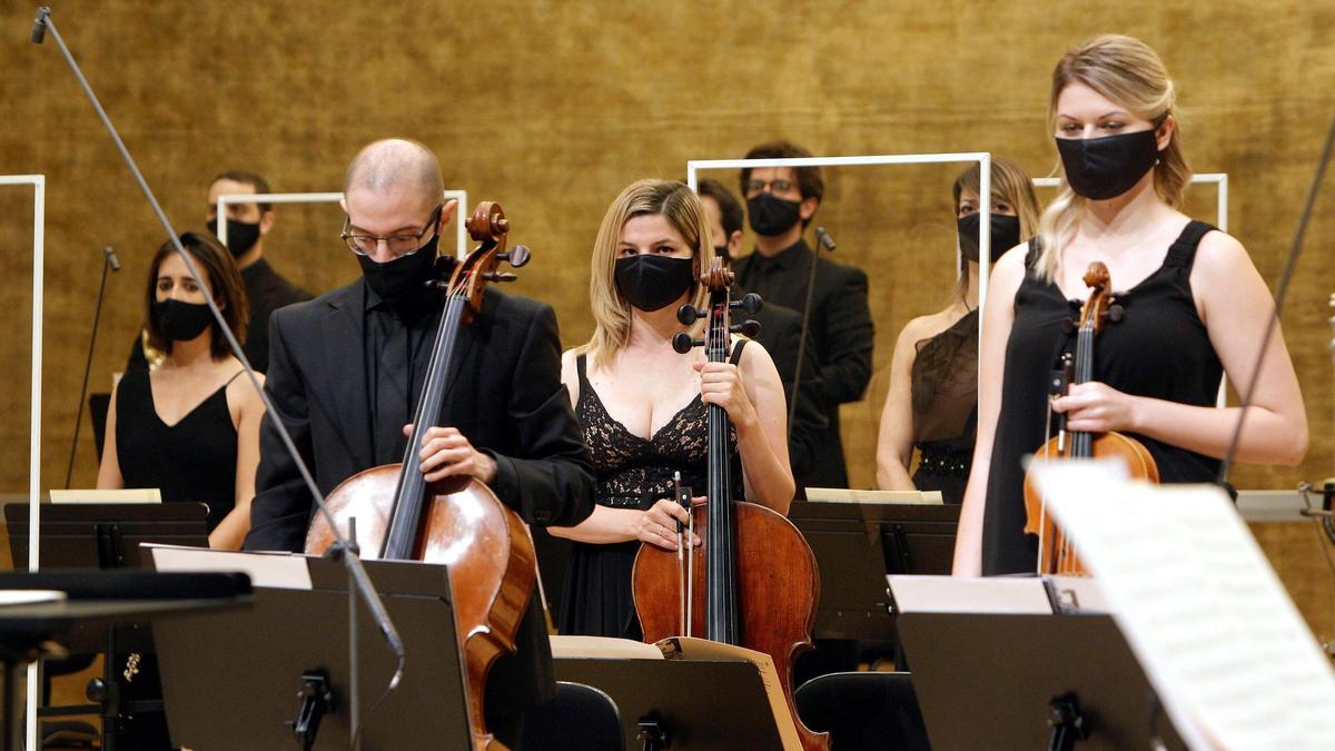 Integrantes de la Orquesta Sinfónica de Alicante, imagen de archivo