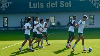 Abde regresa de forma parcial y Lo Celso suma la tercera sesión sin entrenar con el Betis