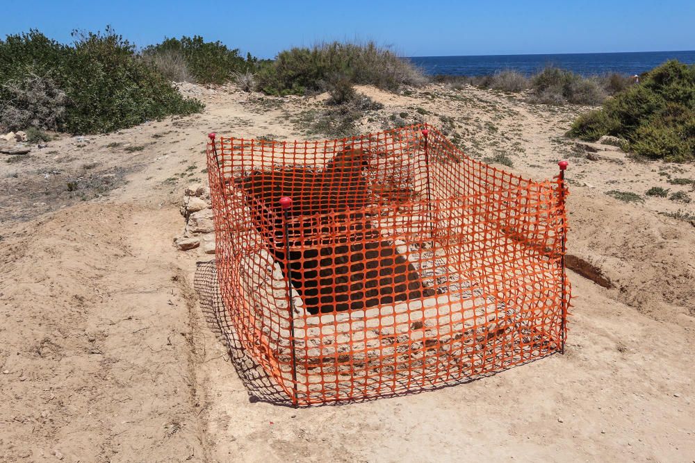 Una promotora asume el coste de la excavación arqueológica y proyecto museográfico del cuartel de carabineros y refugio subterráneo de la Guerra Civil en Punta Prima