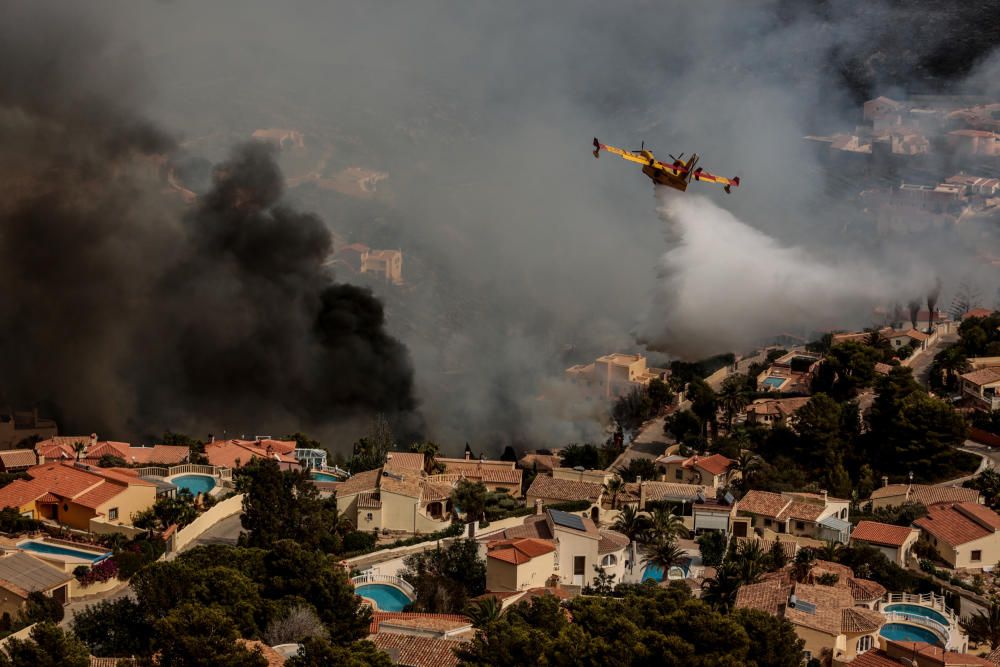 Incendio en Jávea