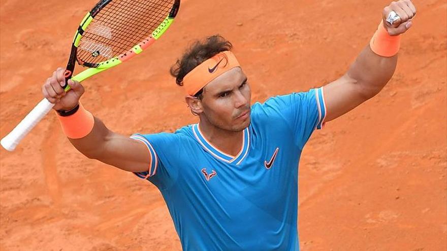 Nadal se venga de Tsitsipas y busca el título en Roma