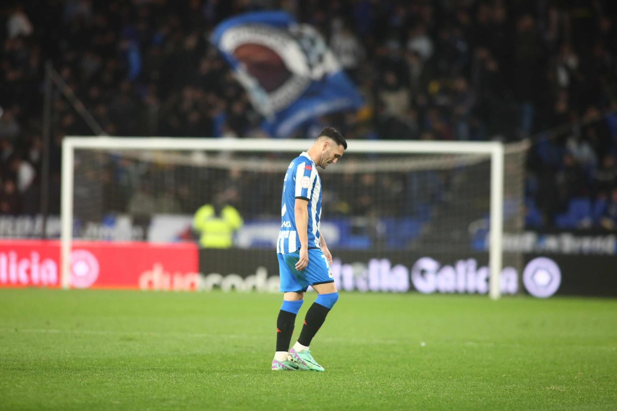 El Dépor gana en Riazor con doblete de Lucas a la Real Sociedad B (2-1)