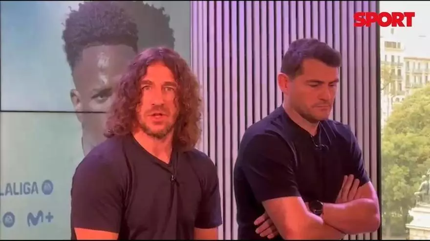 Puyol e Iker, sobre el derrumbe del vestuario blanco…