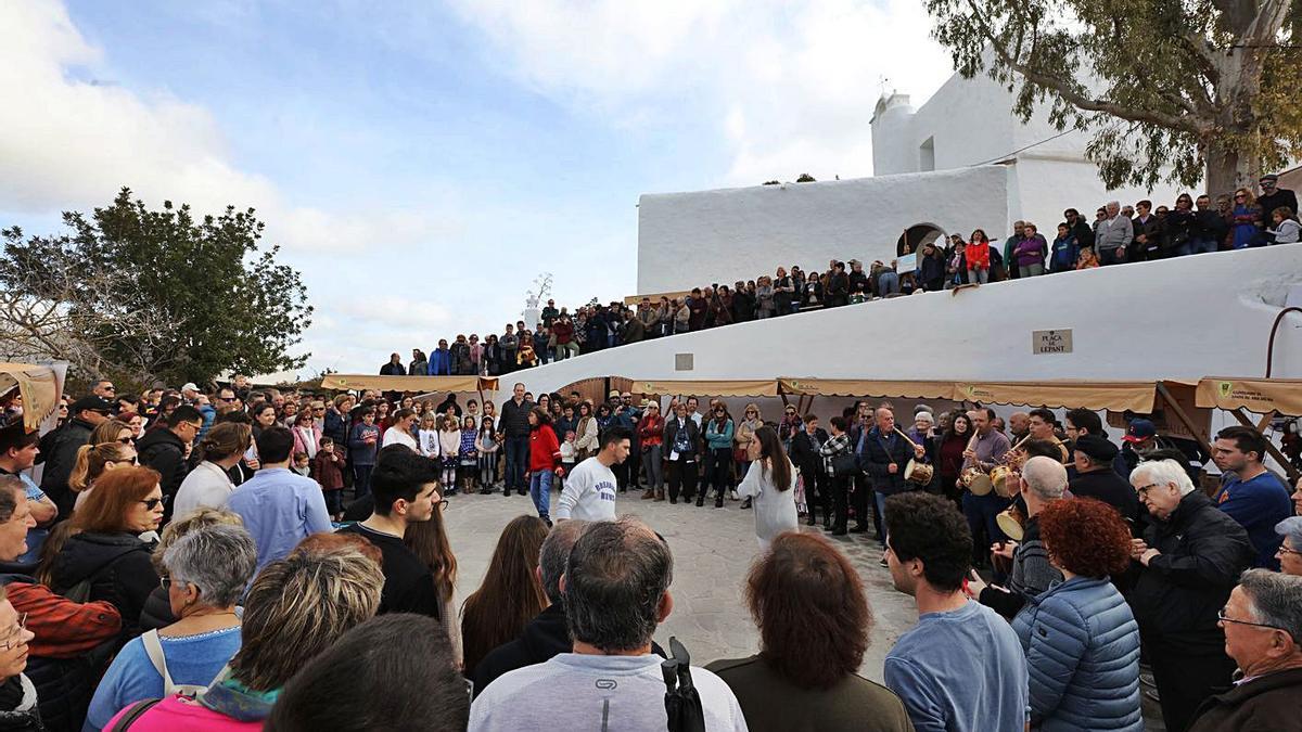 Día de Santa Eulària de hace dos años.