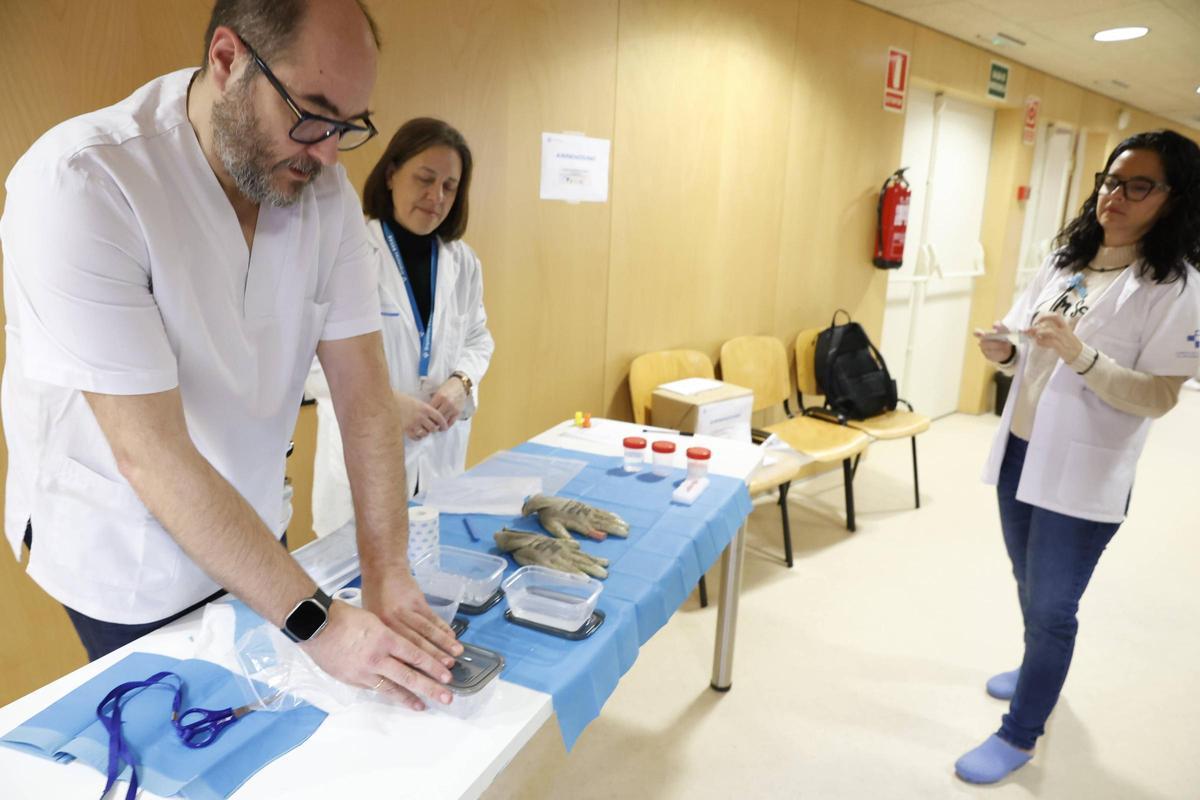 La jornada de simulación clínica del Hospital de Cabueñes, en imágenes
