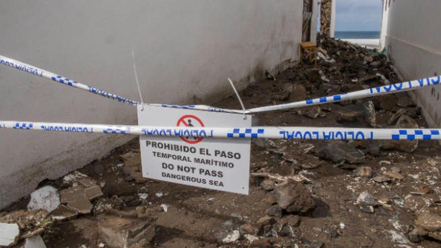 Imagen de una zona afectada por unas inundaciones en el Archipiélago.