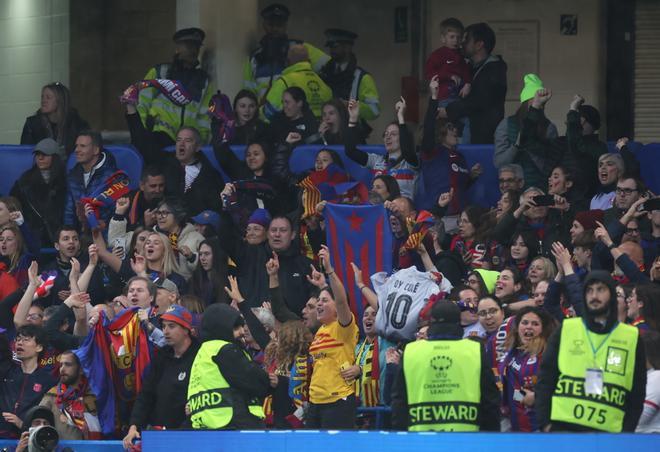 Chelsea - FC Barcelona, la vuelta de las semifinales de la Champions League Femenina, en imágenes.