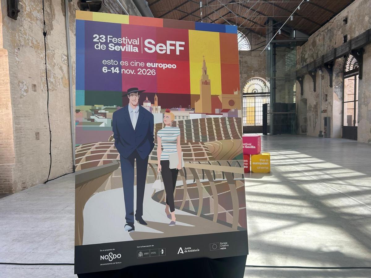 Cartel presentado para el Festival de Cine Europeo de Sevilla 2026