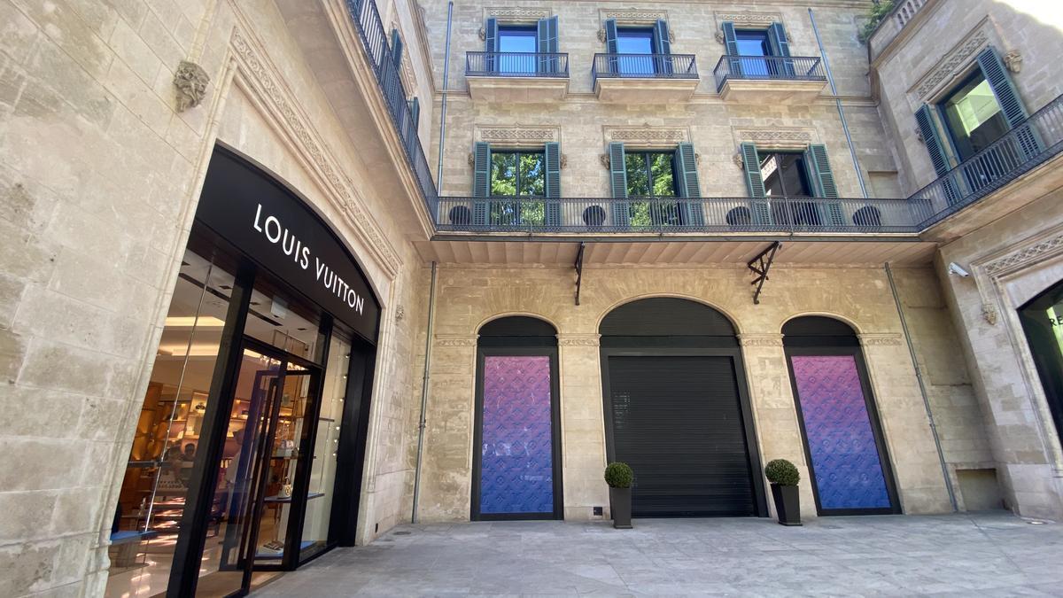 Louis Vuitton en el Born de Palma.