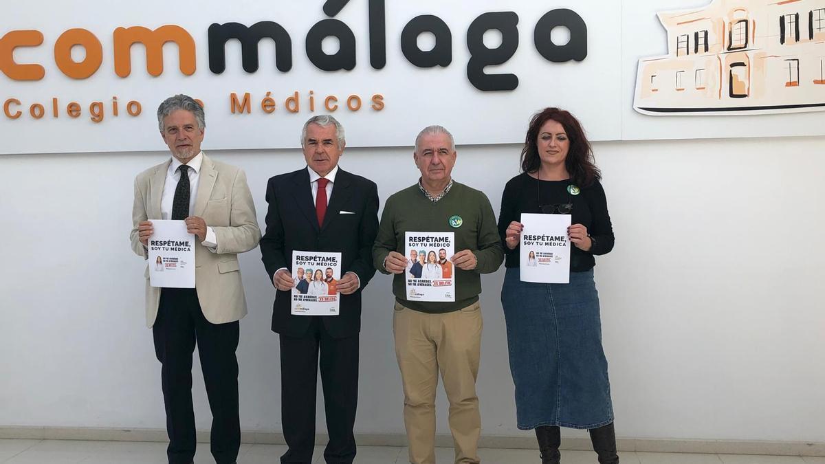 El Colegio de Médicos y el Sindicato Médico de Málaga realizan un balance de las agresiones de 2023