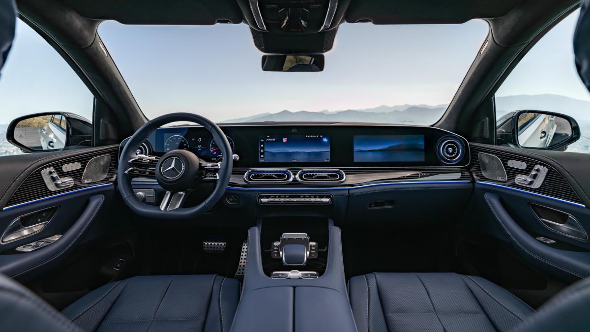 Interior del nuevo Mercedes Benz GLE 2026