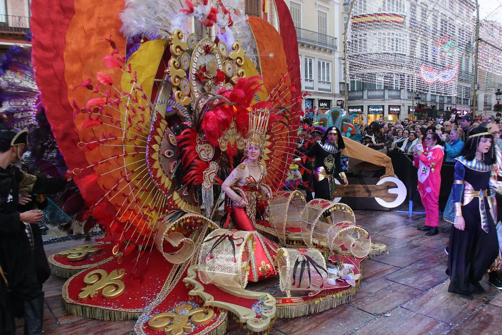 Sábado de carnaval en Málaga