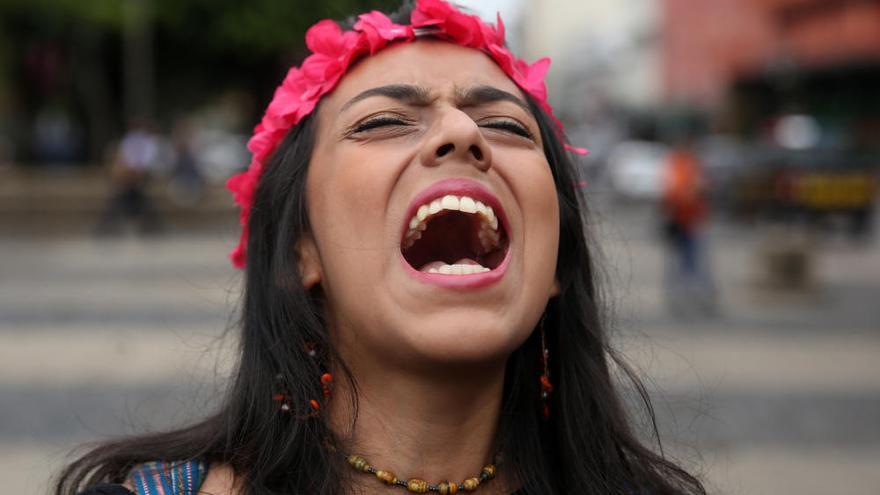 Protestas en Latinoamérica contra la violencia de género