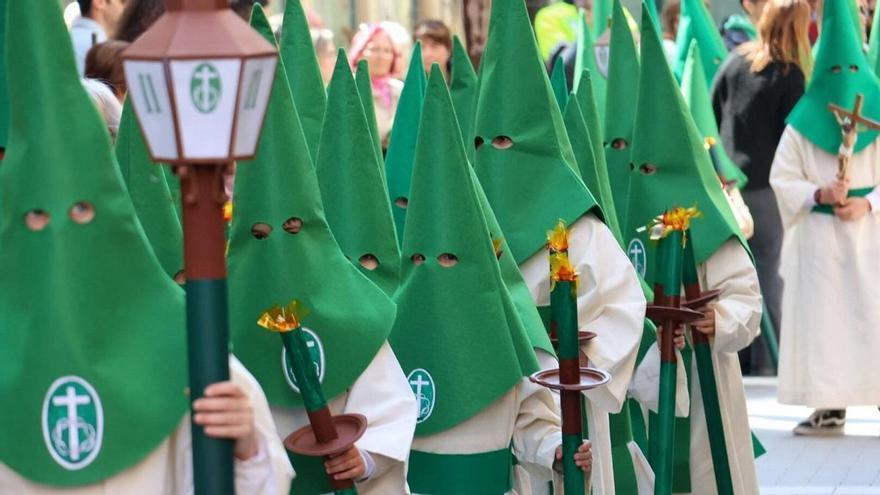 VÍDEO | La Pasión desde la cuna: los colegios de Zamora sacan la Semana Santa a las calles de la ciudad