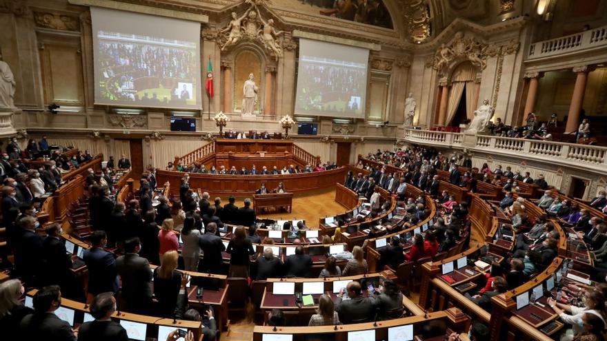 Vista general de la Asamblea de la República en Portugal.