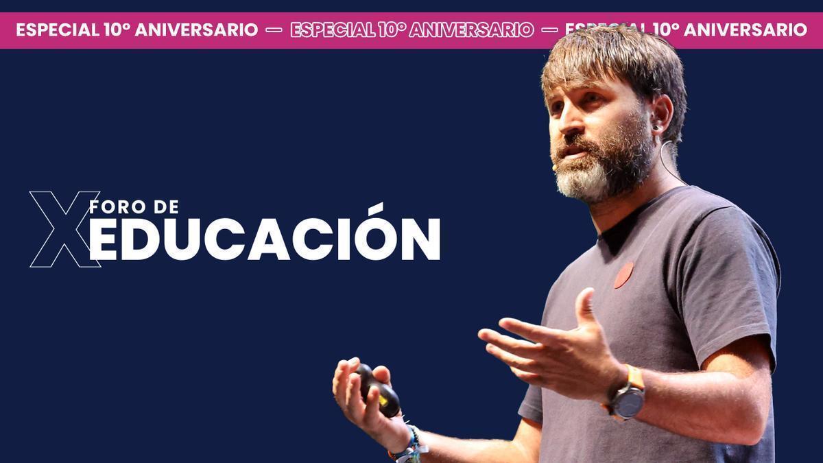 Chema Lazaro, ponente en el X Foro de Educación