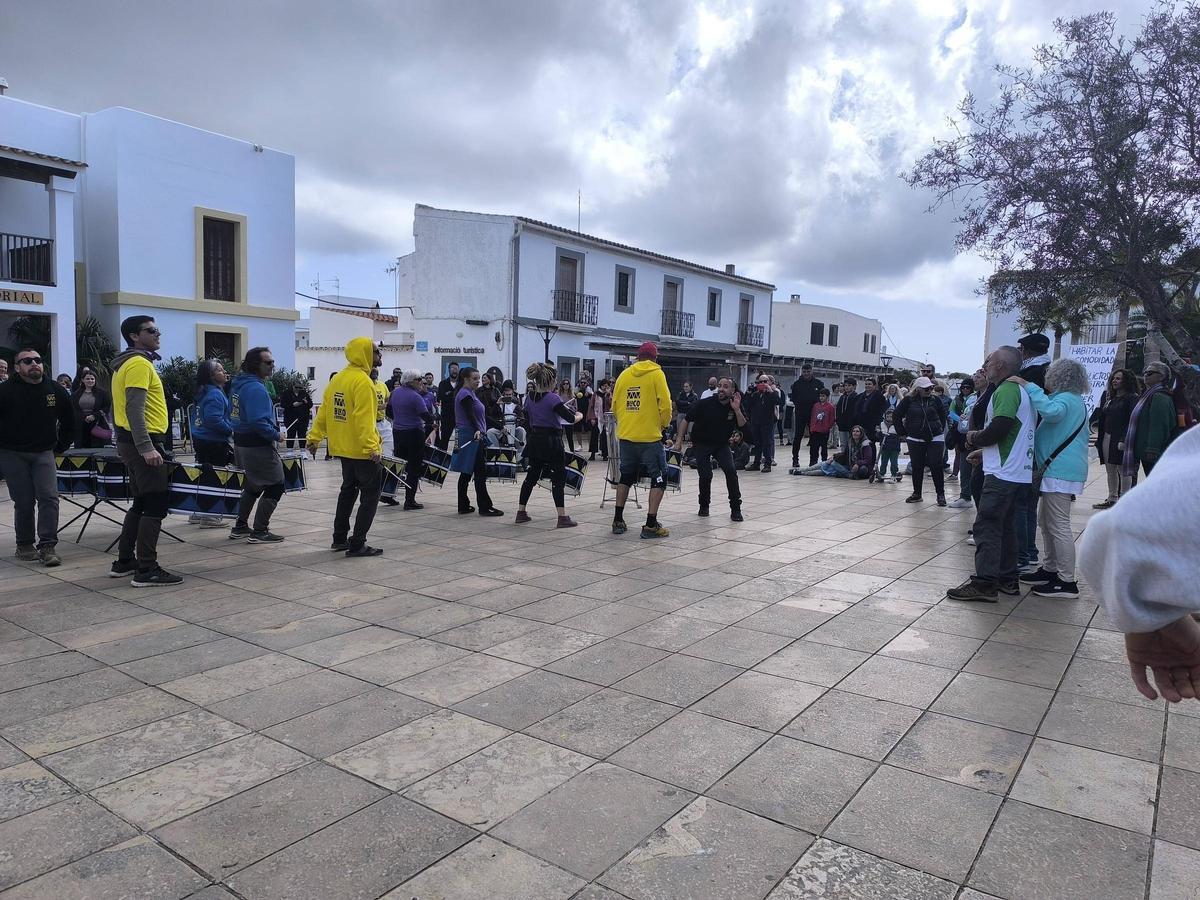 Mira las imágenes de las actividades por el Día Internacional de la Mujer en Formentera