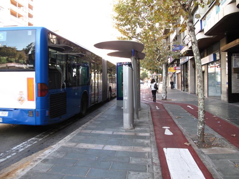 FOTOS | Así era el carril bici de las Avenidas de Palma