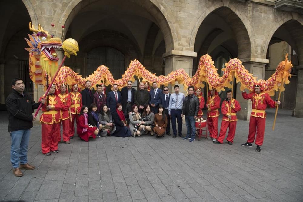 Celebració de l'any nou xinès a Manresa