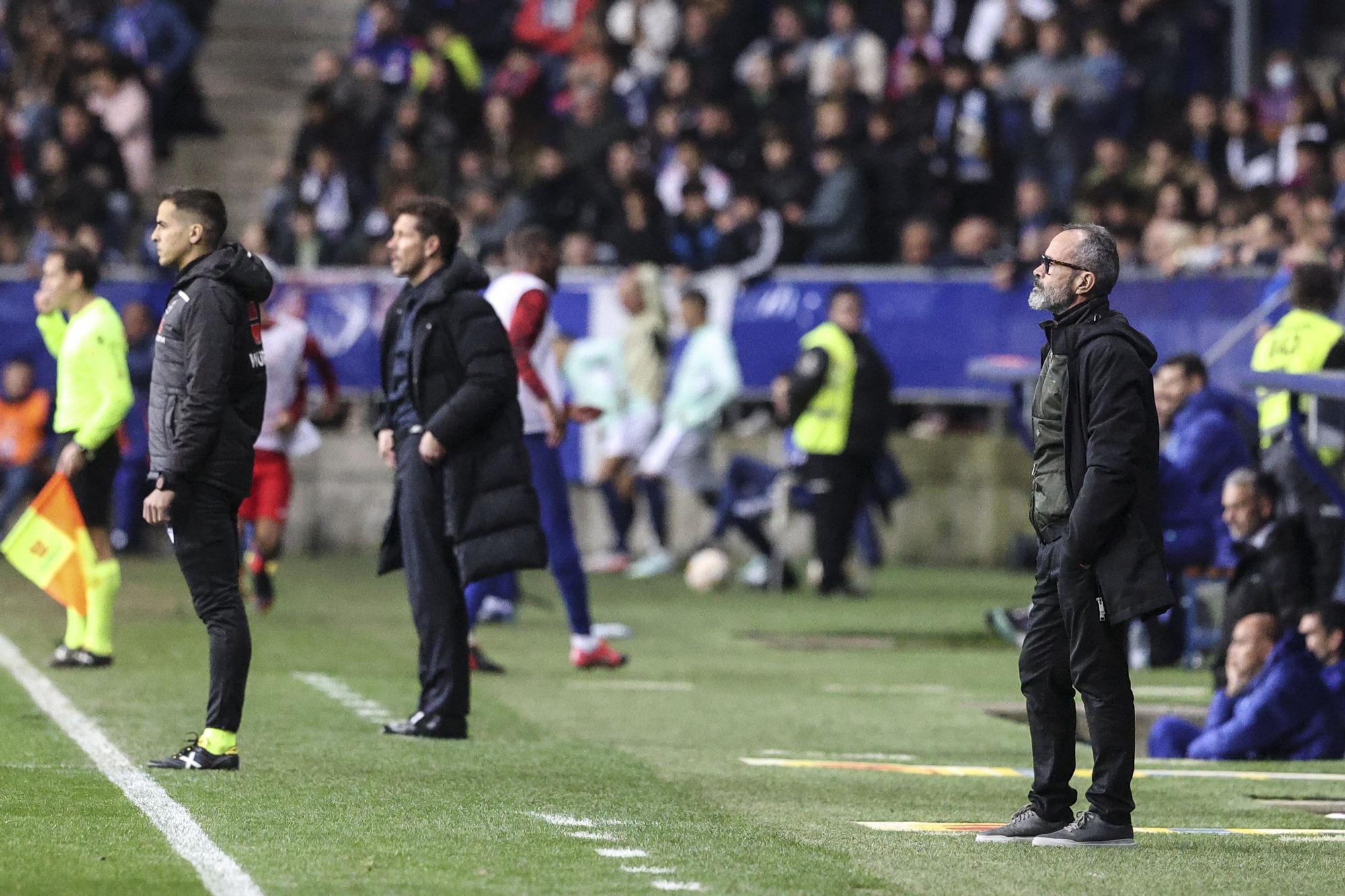 En imágenes: así fue el duelo copero entre el Real Oviedo y el Atlético de Madrid