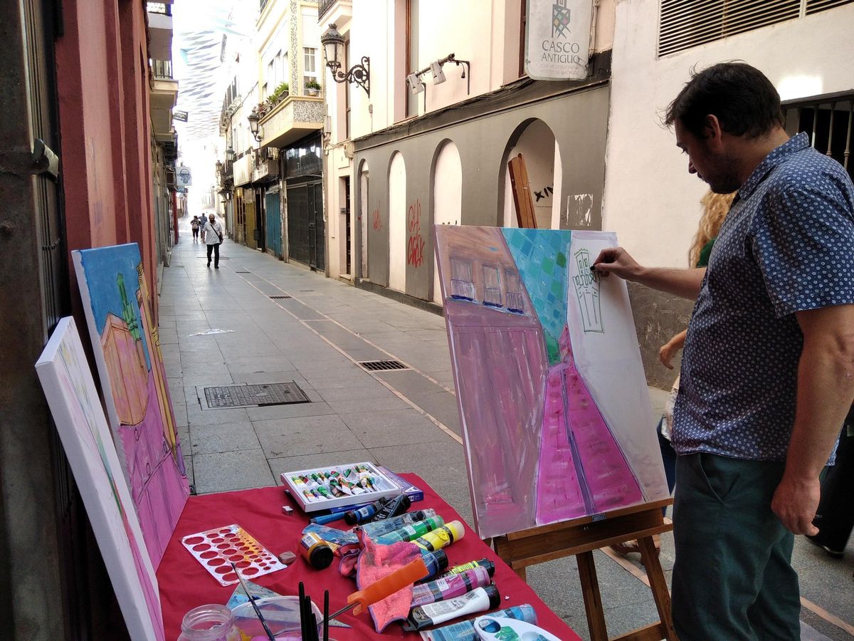 Luis Rodríguez, en la calle San Juan.