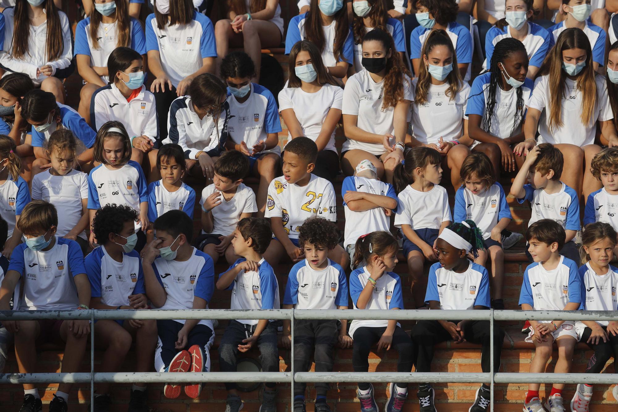 Presentación  de la escuela del Valencia Club Atletismo