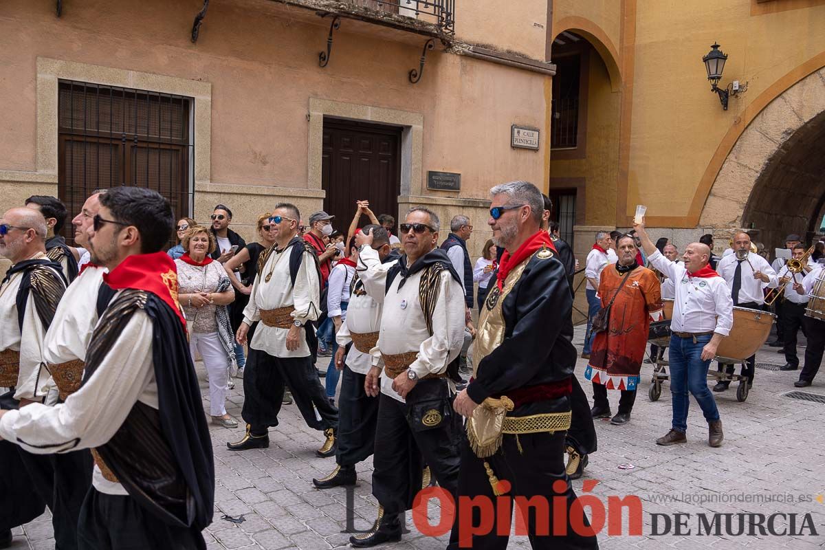 Moros y Cristianos en la mañana del día dos en Caravaca