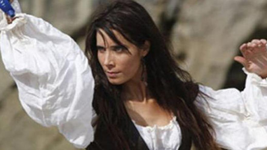 Pilar Rubio, inmersa en el rodaje de &#039;Piratas&#039;